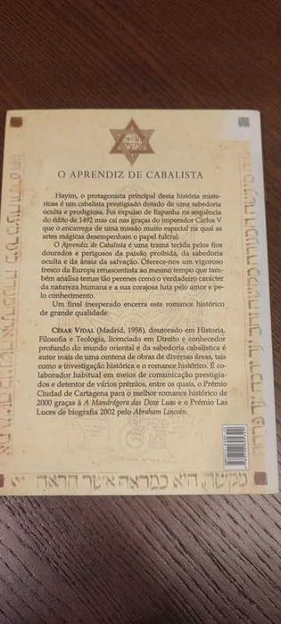 " O Aprendiz de Cabalista " -> NOVO