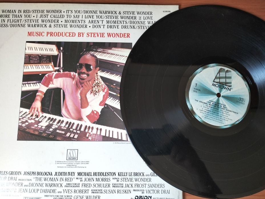 Disco de vinil LP The Woman in Red