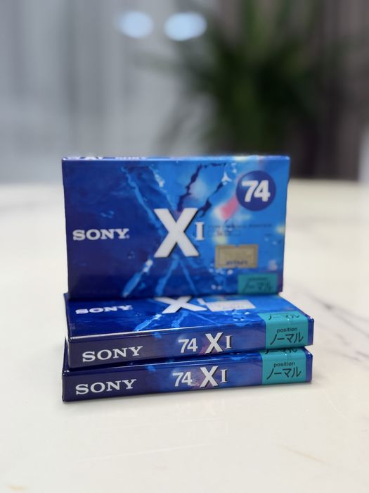 SONY XI 74 — нові запечатані аудіо касети з Японії ‼️