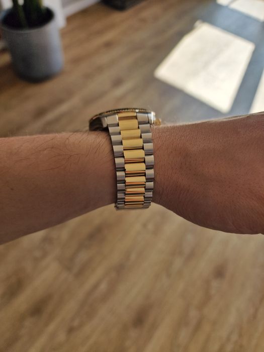 Zegarek GANT fairfax 41mm, bicolor, daydate, idealny!