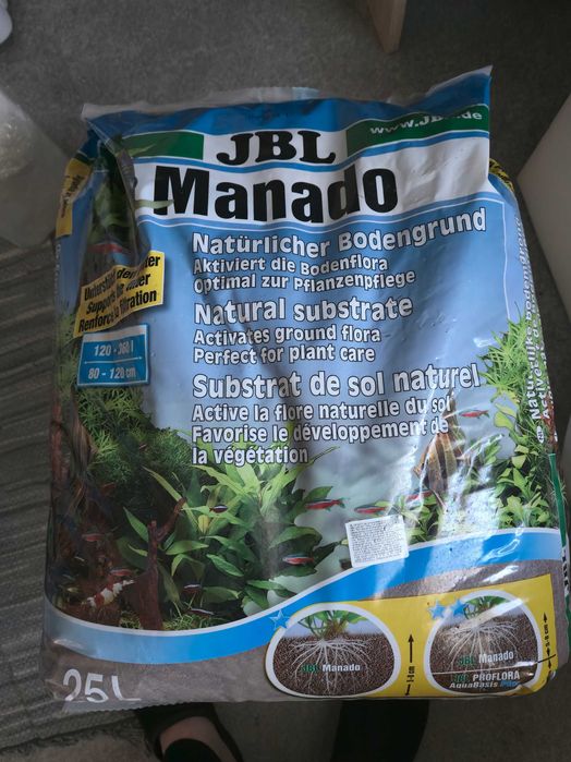 Substrat, podłoże do akwarium JBL Manado