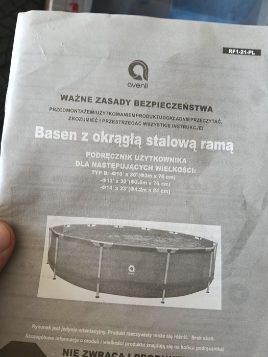 Basen na stelażu