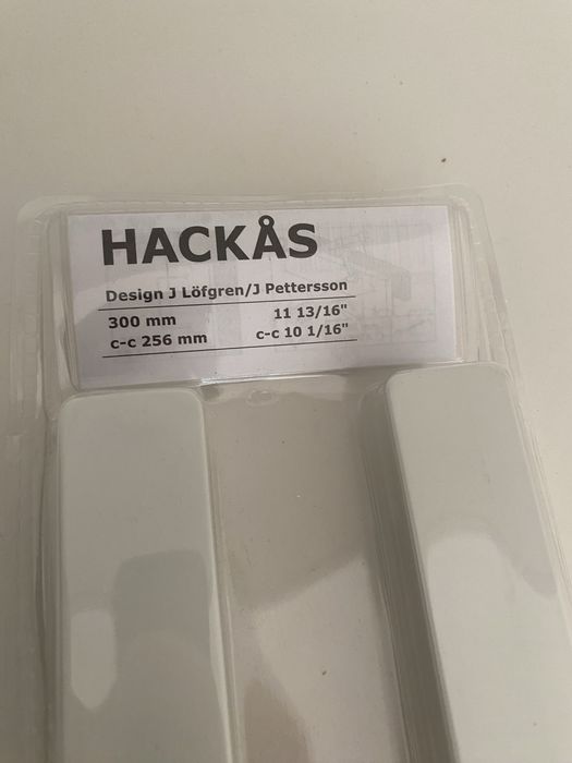 Ручки для меблів ikea HACKÅS ХАККОС