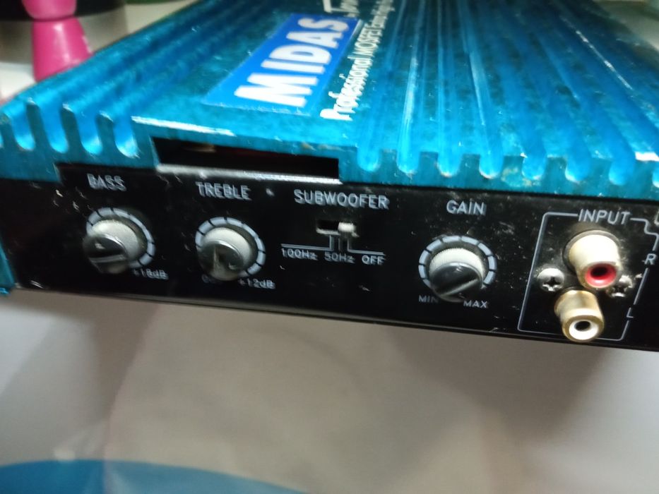 Amplificadores  áudio para carro