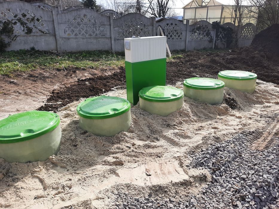 Септик, очисні споруди, дренаж