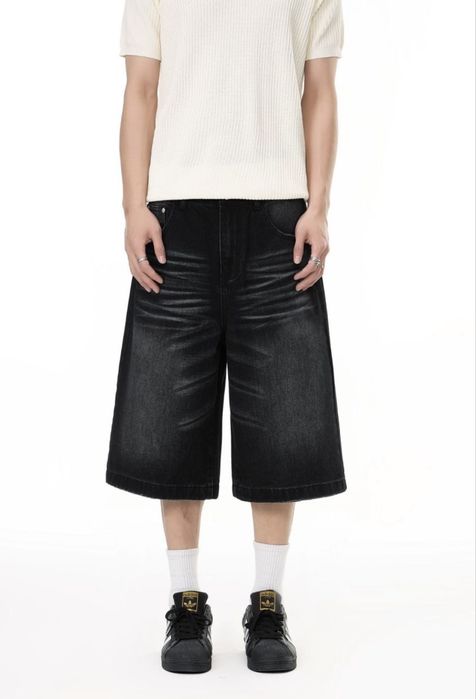Washed Baggy Шорти Широкі