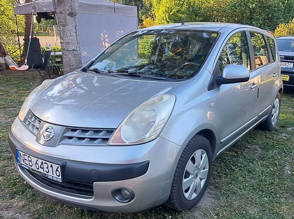 Nissan Note 1.4 benzyna dwa lata w kraju  blacha ocynk!!!