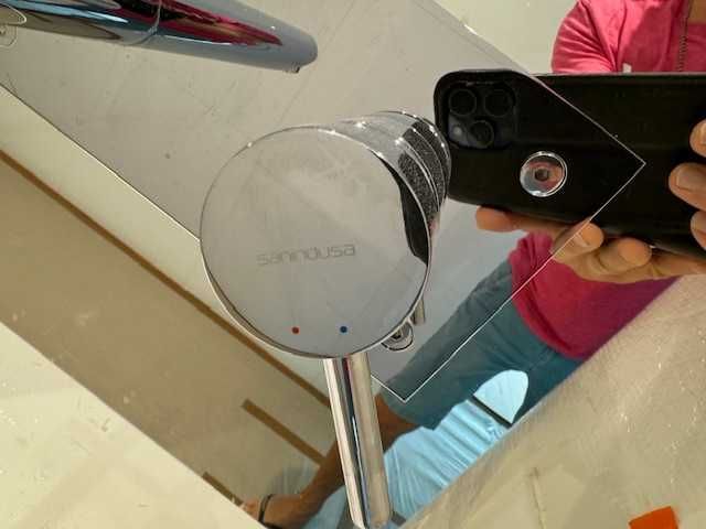 Torneira de encastrar em parede Sanindusa x2 unidades