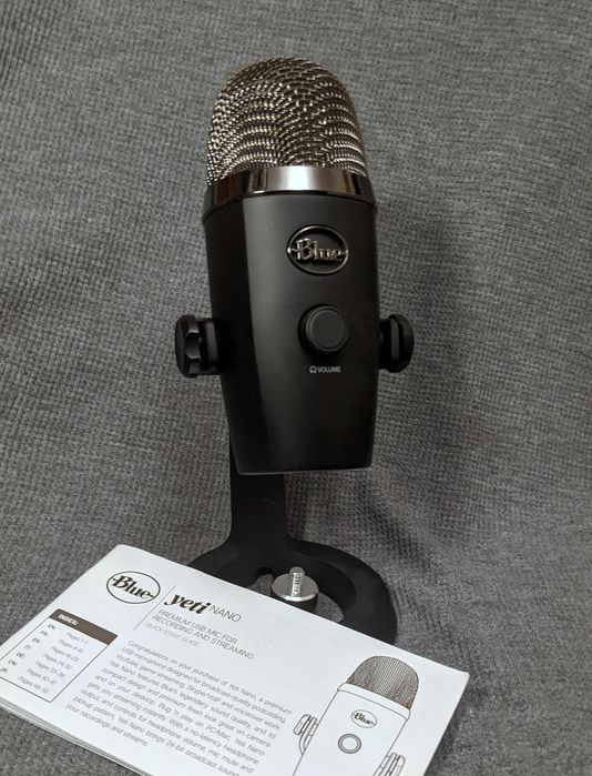 Новий мікрофон Blue Yeti Nano