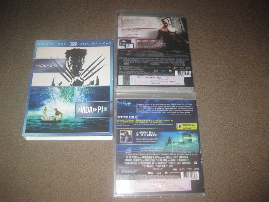 2 Filmes em Blu-Ray, em 3D e com Box Arquivadora!