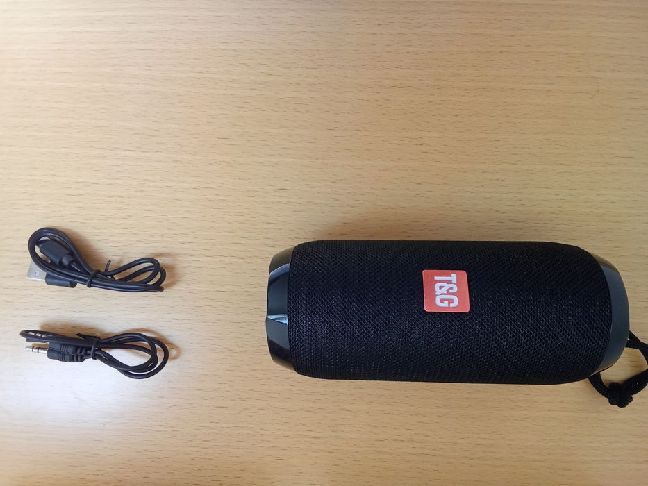 T&G 117 Portable Bluetooth Speaker – Black64730147547266122