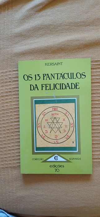 Felicidade Os treze Pantáculos da Felicidade Livro Antigo