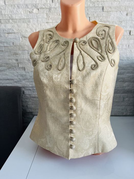 Apart elegancka złota bluzeczka rozmiar 36