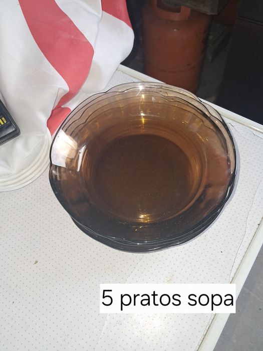 Cinco pratos sopa louca castanha
