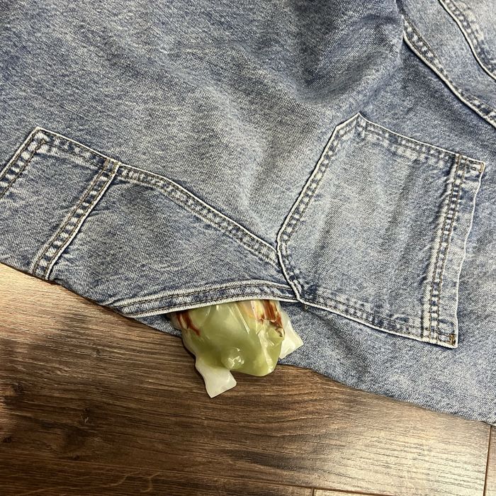 ЯК НОВІ Стильні жіночі джинси Bershka Baggy світло-блакитні, розмір М