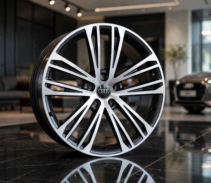 Felgi Audi 20 4K8601025F 8.5J ET30 5x112 czarny poler A7 Q5 SQ5 Q7 S7