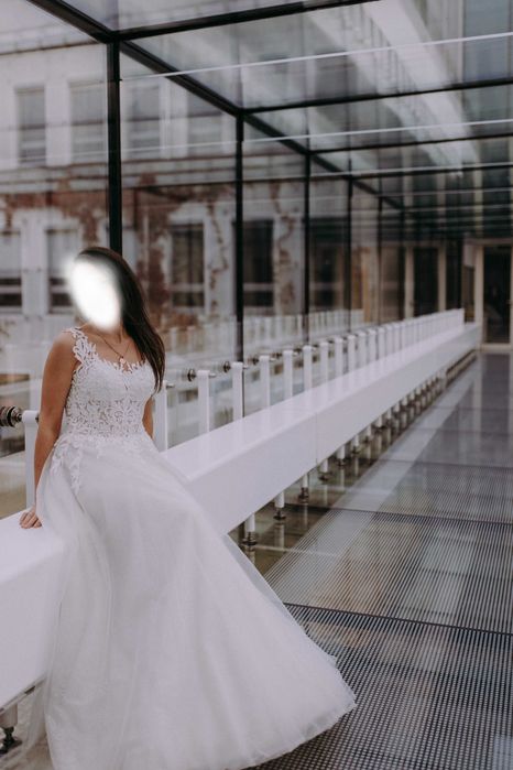 Piękna suknia ślubna