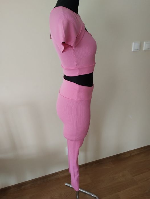 Komplet prążek cukierek