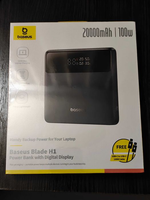 Павербанк Baseus H1 100w 20000mah