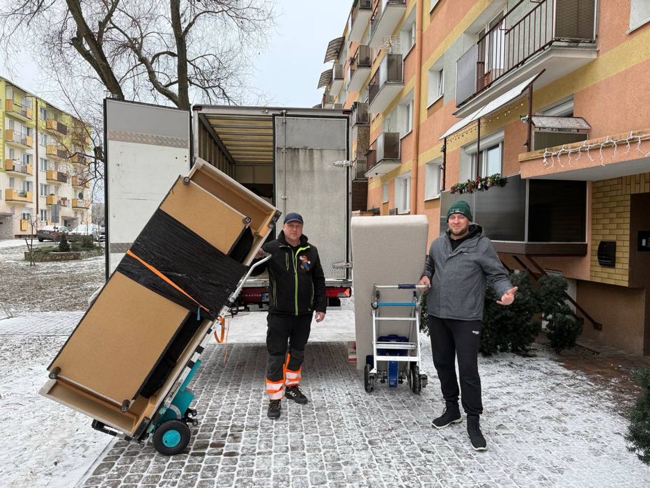 Super Przeprowadzki Mario Transport Schodołazy Taxi bagażowe