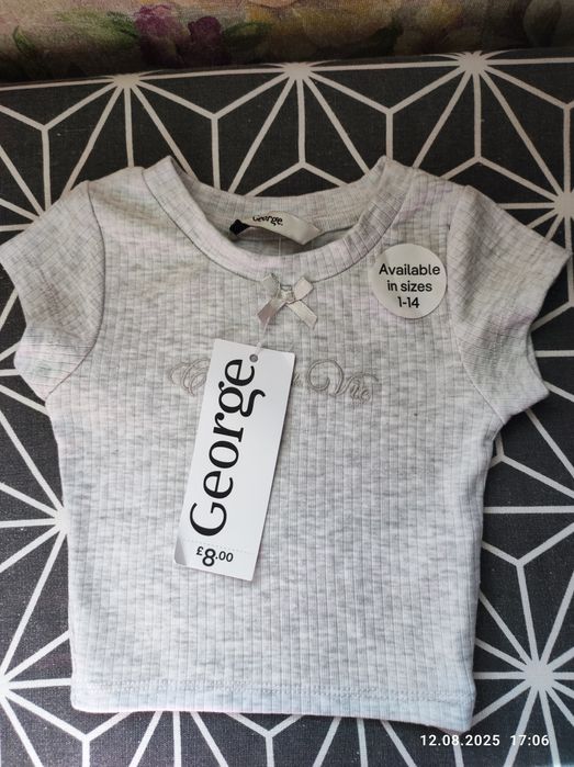 Футболка укорочена