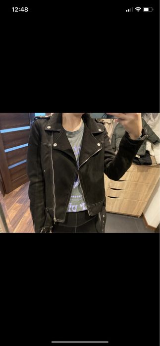 Ramoneska kurtka czarna s/m colynn