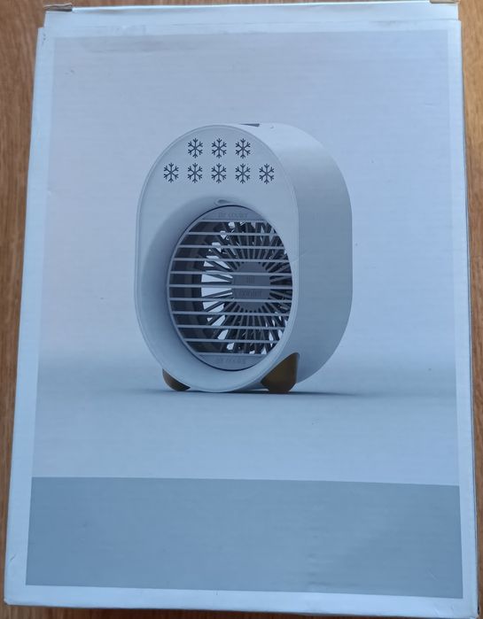 Mini klimatyzer / przenośny klimatyzator wodny – USB – nowy