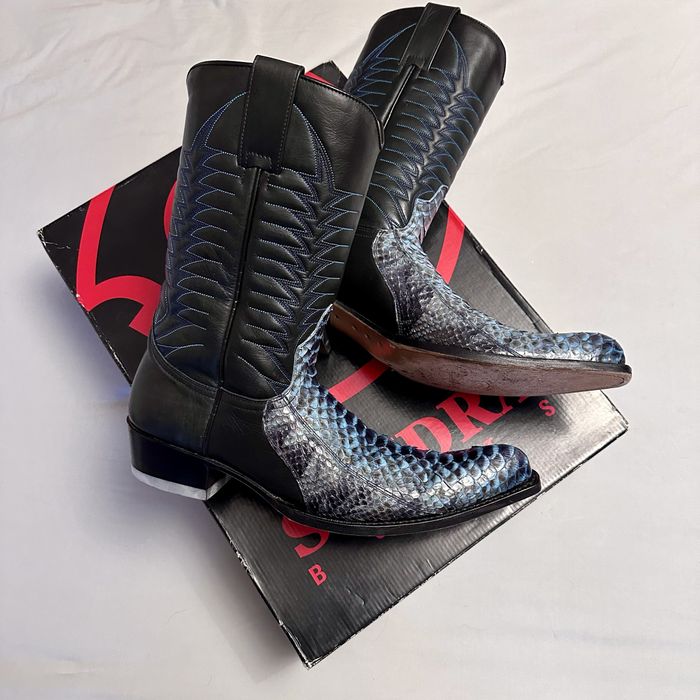 Вінтажні чоловічі ковбойські чоботи Sendra модель Kent 5807P* Іспанія