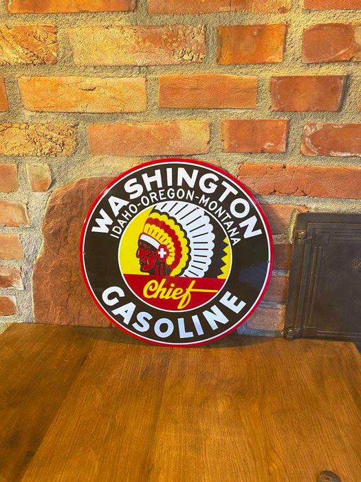 Szyld emaliowany, reklama blacha