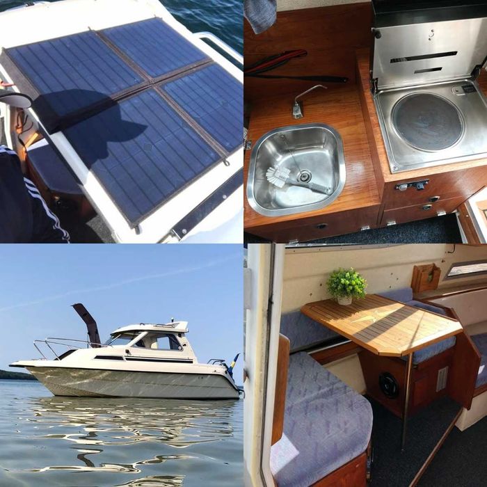 Motorówka łódź jacht motorowy Uttern 5750c Yamaha 70 przyczepa Reja24