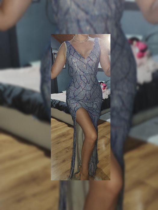 Sukienka syrenka wieczorowa