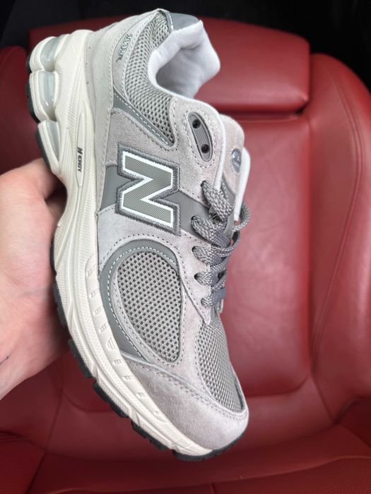 (ОПЛАТА ПІСЛЯ ОГЛЯДУ)New Balance 2002R Grey White Нью Беленс 2002Р Біло-сірі