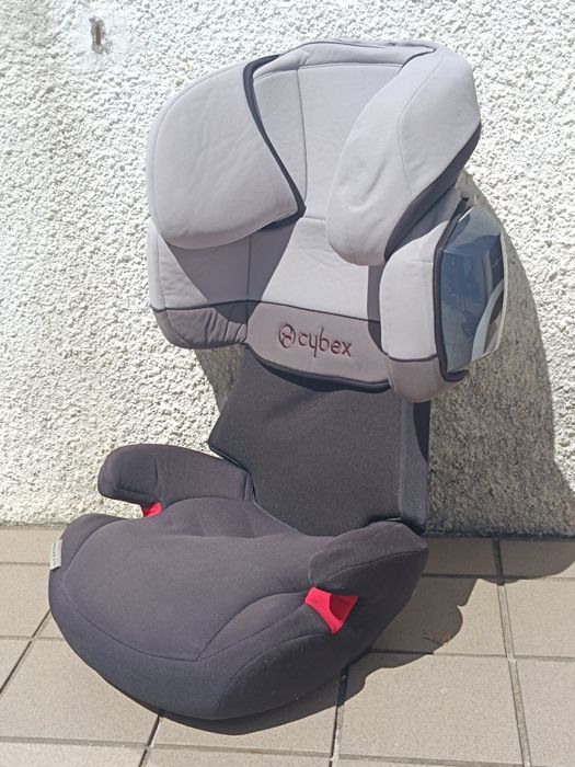 Cadeira Auto Cybex Pallas 2-Fix Gray Rabbit (Grupo 1/2/3 - 9-36Kg e 9 meses-12 anos) - Modelo Fixação Por Cinto