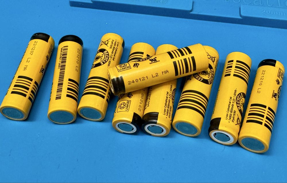 Аккумулятор lifepo4 14500 600 mah