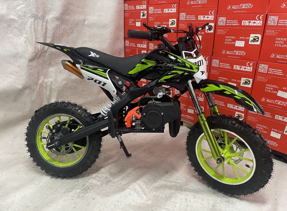 WYSYŁKA GRATIS! Mini cross 50cc Xtr Nowość 2025r SUPER CENA!!! *RATY*