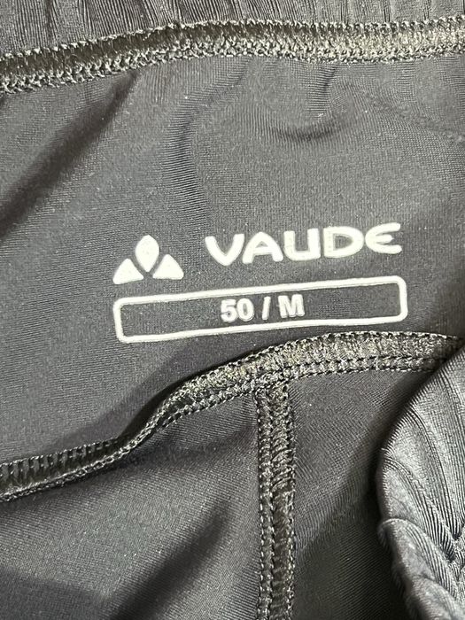 Spodenki rowerowe unisex  Vaude M /50 czarne 3/4 uzywane