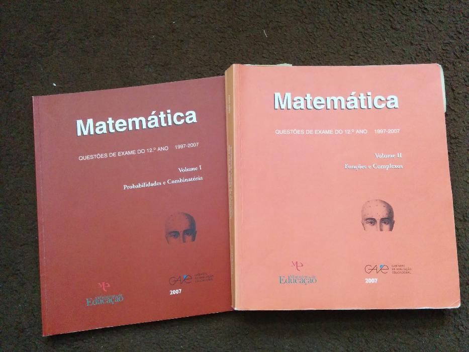 Matemática - Questões de Exame do 12º Ano - GAVE