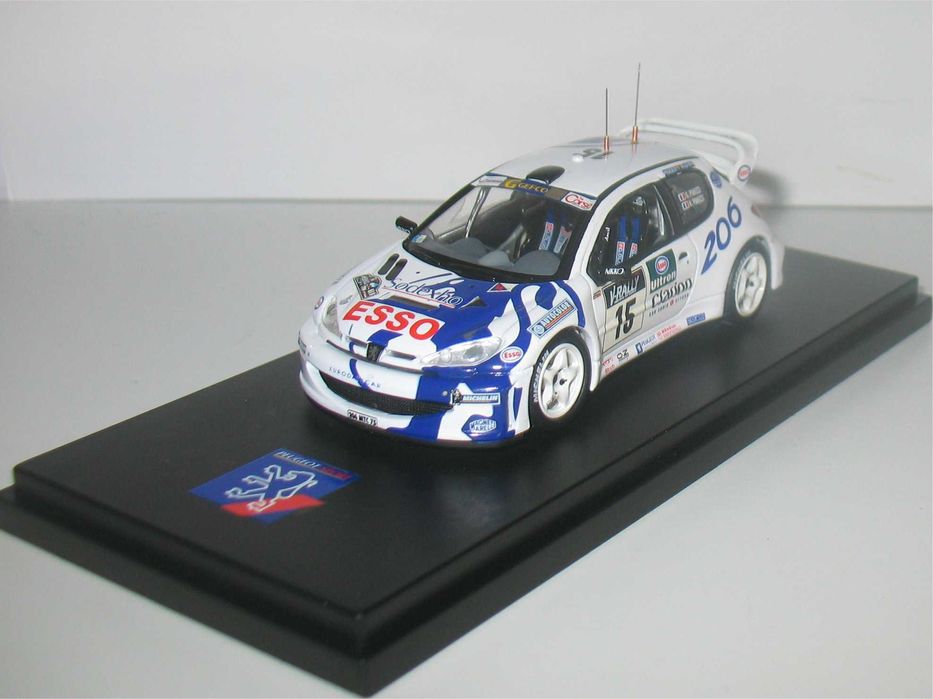 Skid - Peugeot 206 WRC - Tour de Corse 1999 - Gilles Panizzi