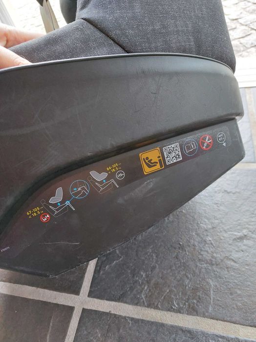 Cadeira grupo II para carro com isofix