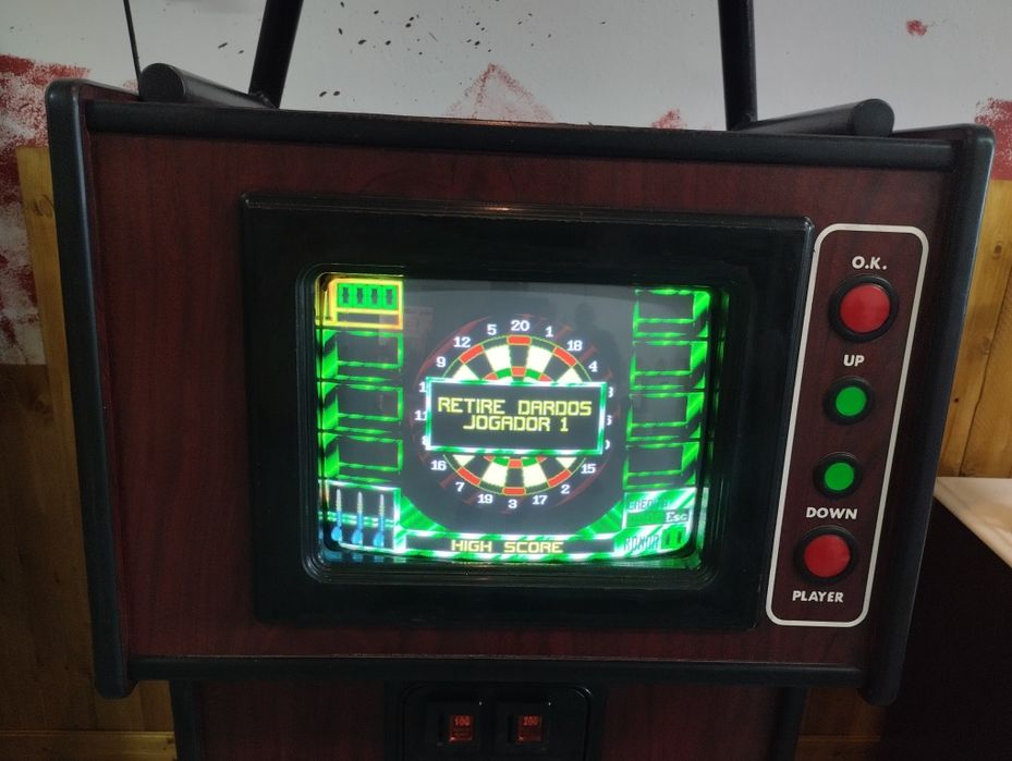 Máquina de setas muito antiga