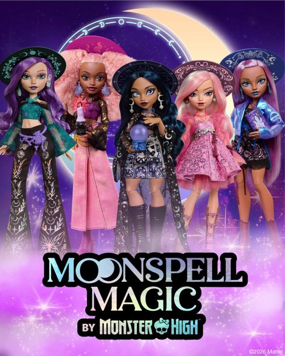 Moonspell Magic лялька Монстер хай Monster High