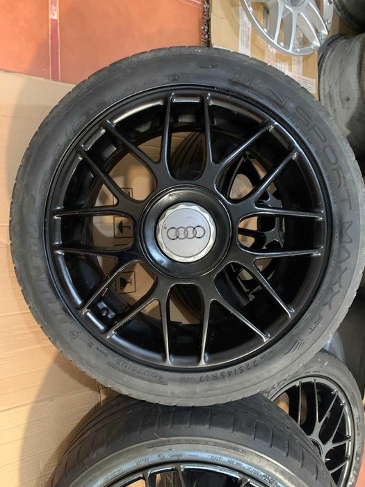 Jantes originais BBS 5x112 em 17 com pneus (Aplicadas em Audi A4 B6)
