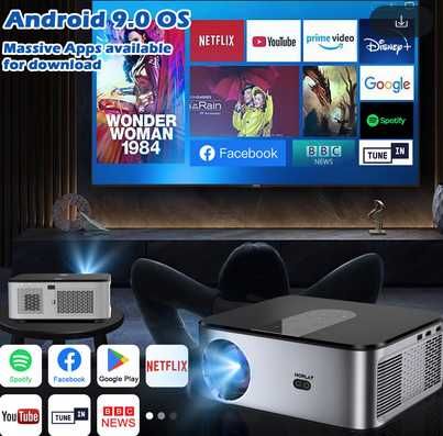 видеопроектор HORLAT 21000Lumenes Android 4K