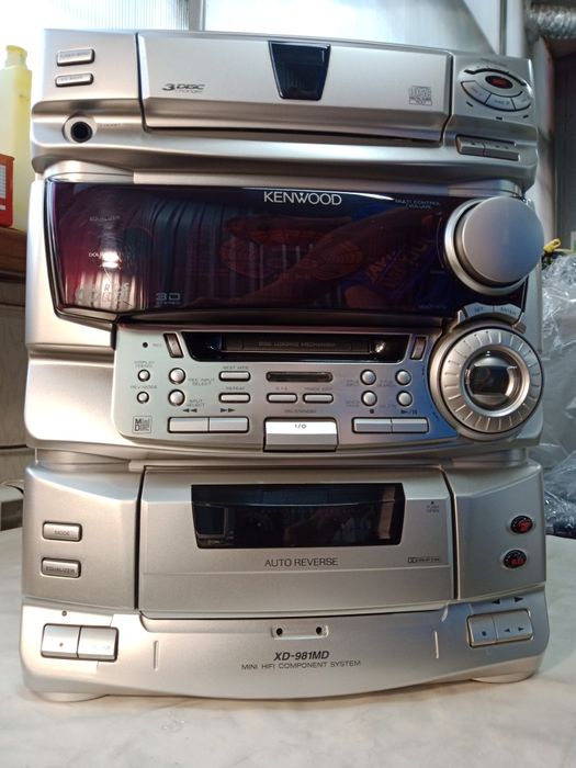 Kenwood с MD и Оптическим входом музыкальный центр