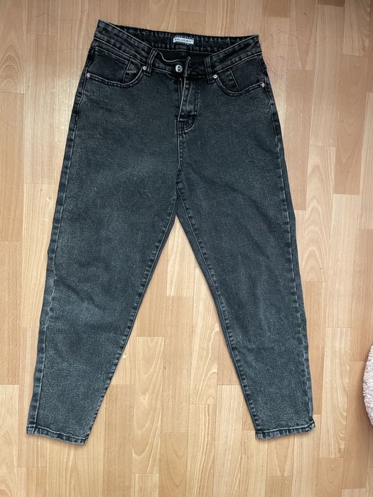 Кофта на флісі + джинси мом