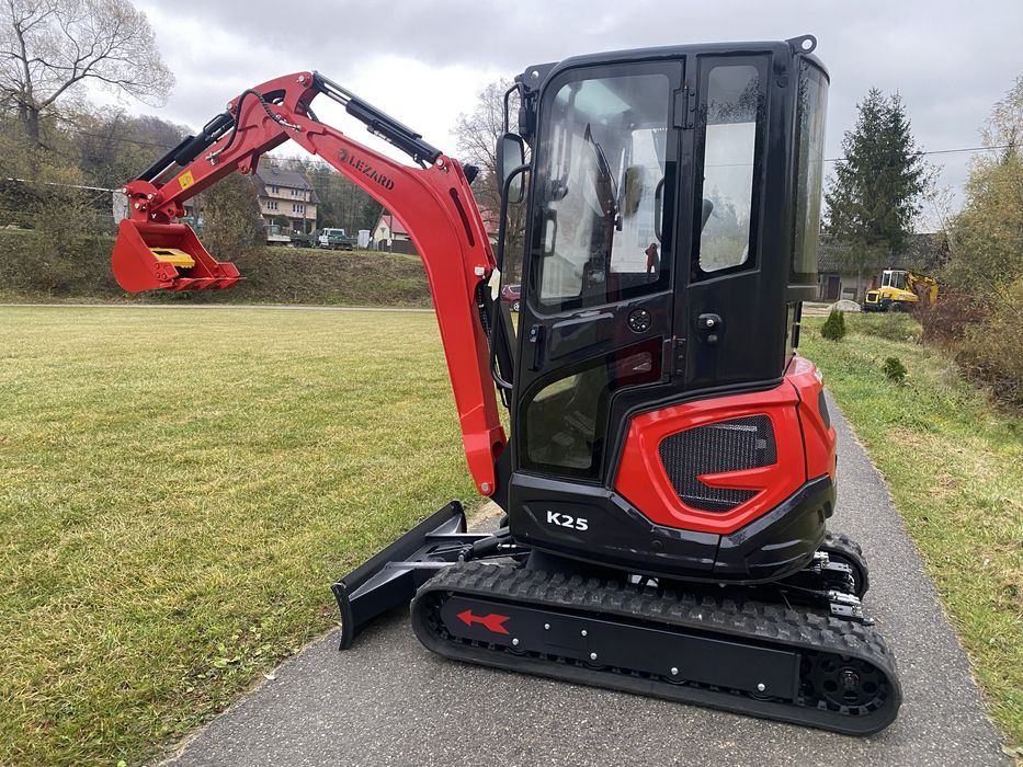 NOWA Koparka LEZARD K25 | 2.5t | Silnik KUBOTA | Multifunkcyjna