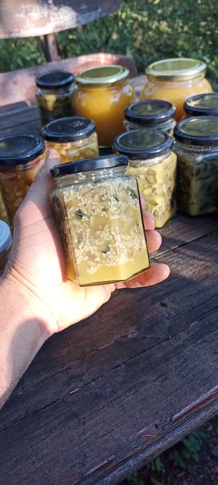 Горішки в меду ,насіння в меду , медові смаколики ,медова насолода