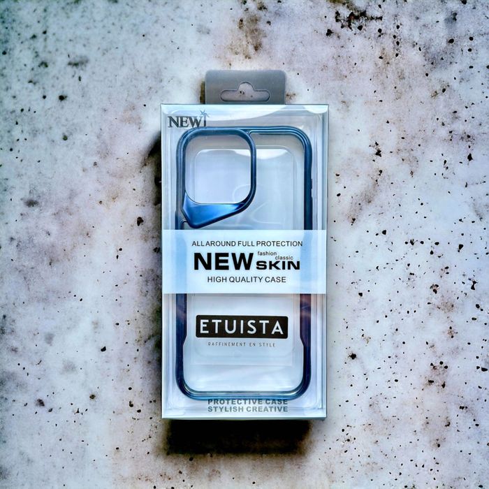 Etui NEW SKIN ELECTRO Blue iPhone 15 Pro Max