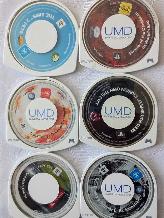 Gry na konsole PSP zestaw