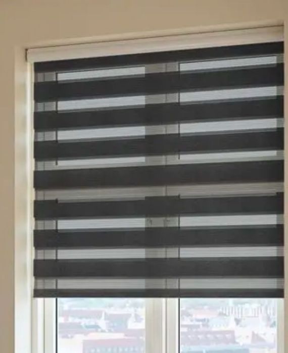 Estore dia e noite cinzento